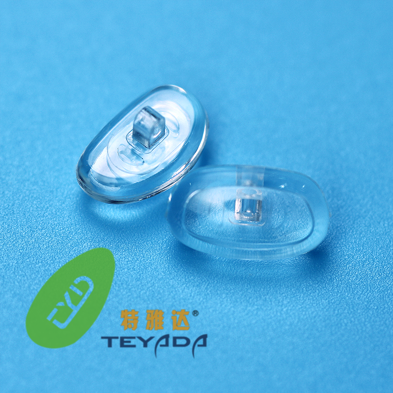 Q-22 Air-Vacuum D-Shape Screw/Clip-ON Nose Pad