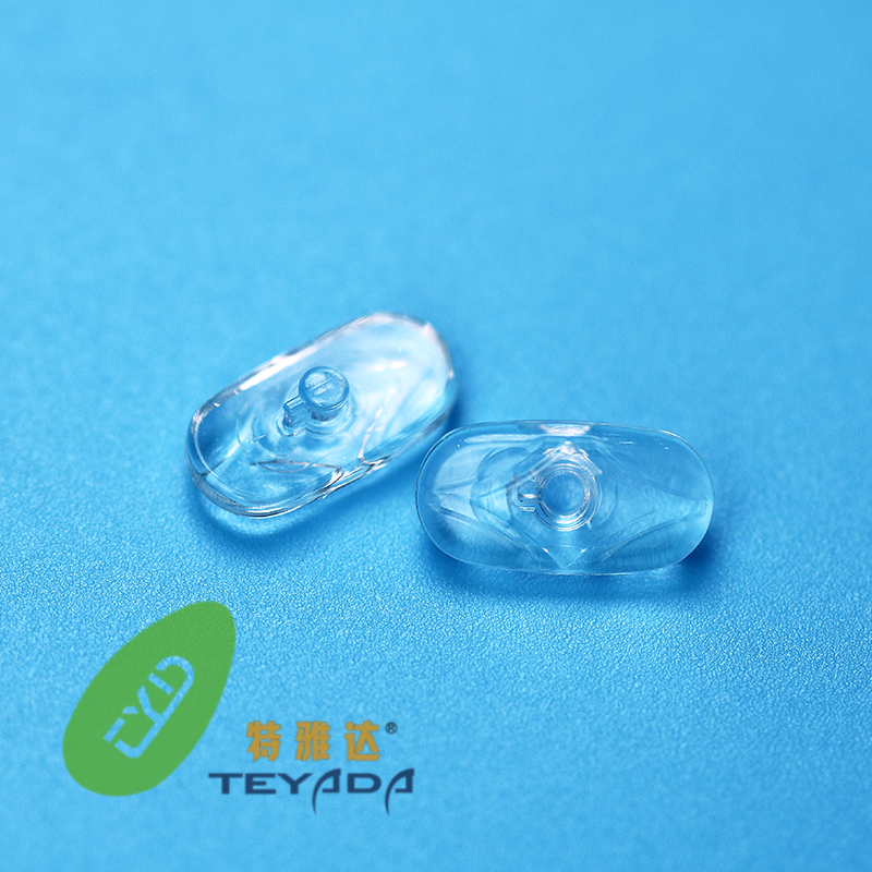 G-640 Patilla nasal ovalada, 13,5 mm, tipo botón