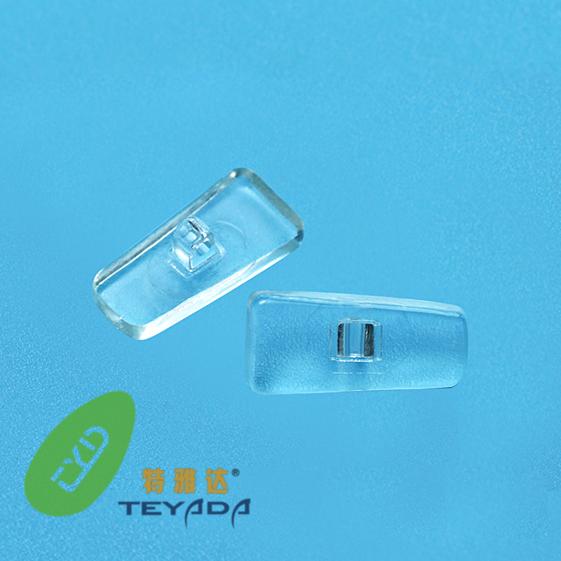 T-158 Rectangle Screw/Clip-On Nose Pad