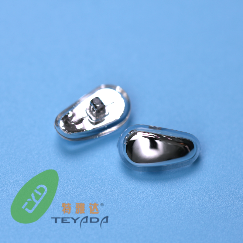 G-624 En forma de lágrima, almohadilla nasal de fijación por tornillo/de sujeción 12,6 mm