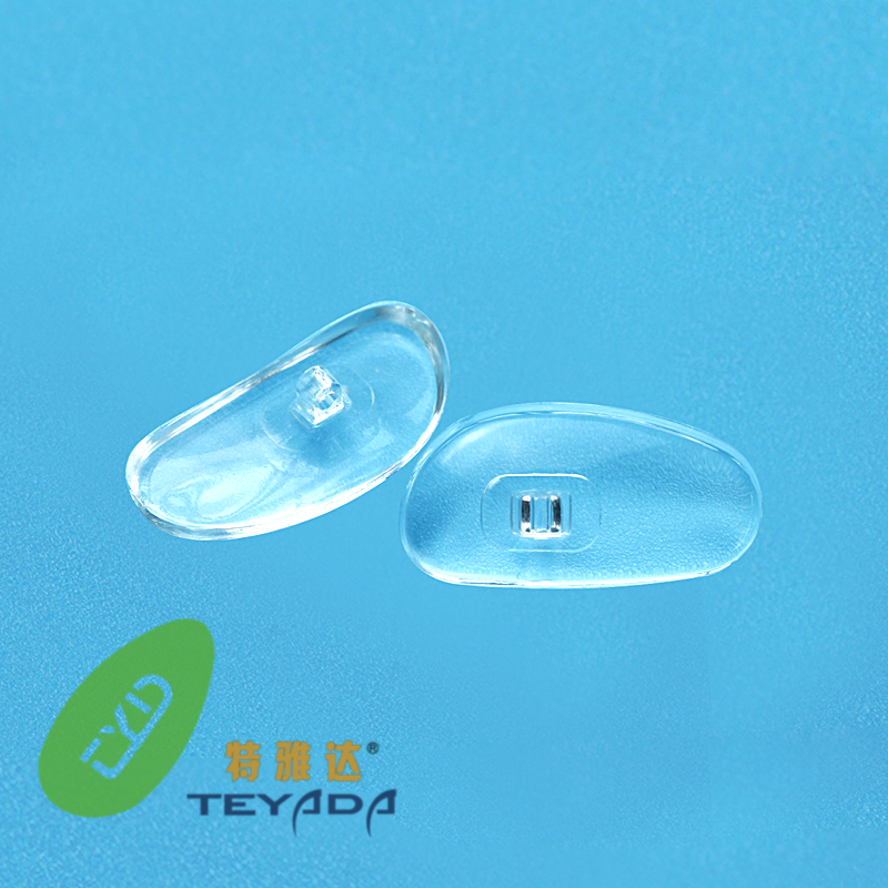 T-134 D-Shape Screw/Clip-On Nose Pad