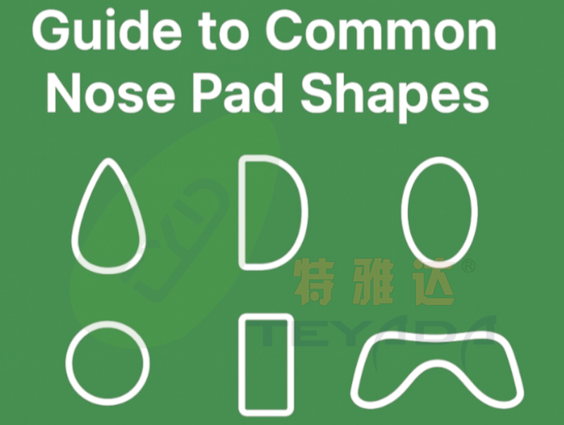 The Common Shapes of Nose Pads: A Quick Guide by Teyada﻿®
