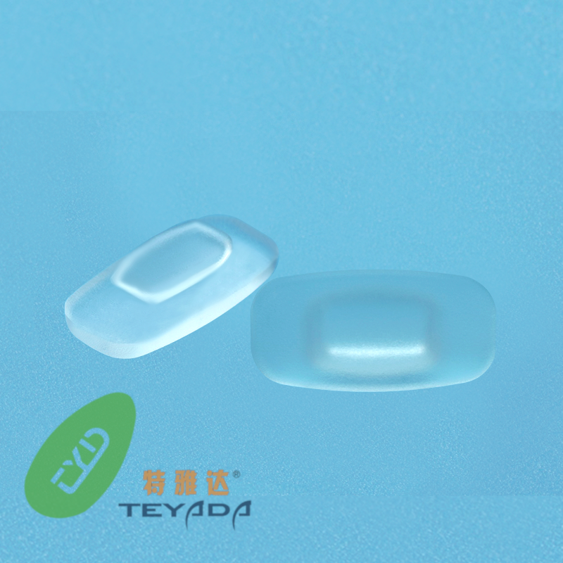 G-281 Rectangle 13.7mm Button-UP Nose Pad