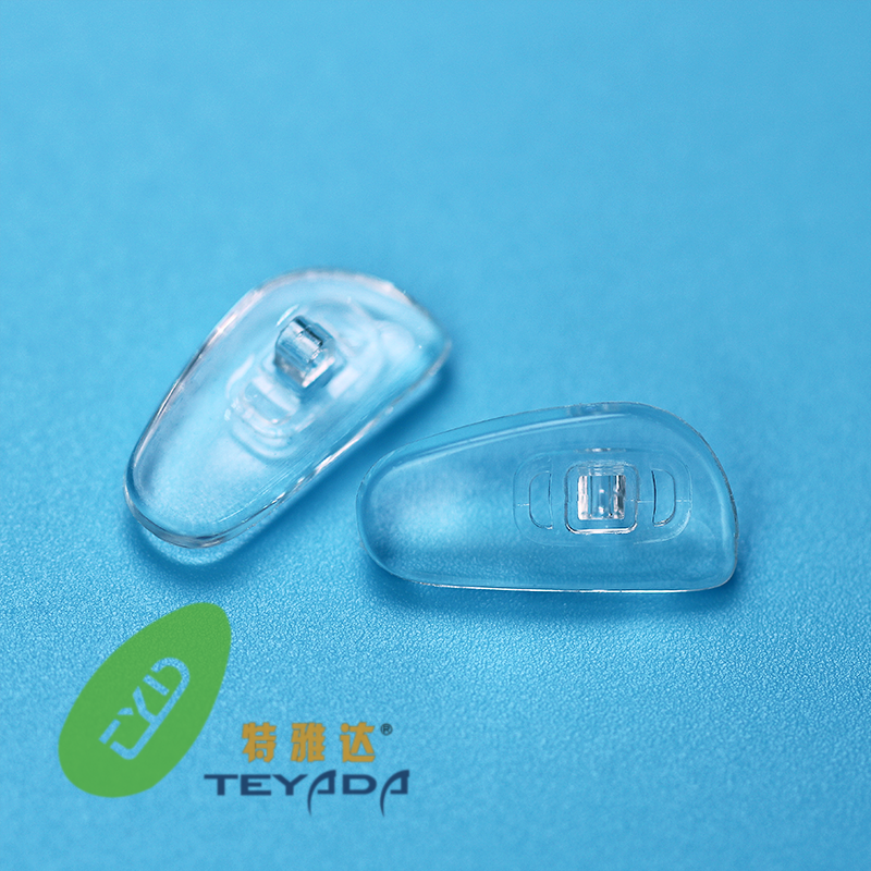 Almohadilla nasal G-573 en forma de D, con clip