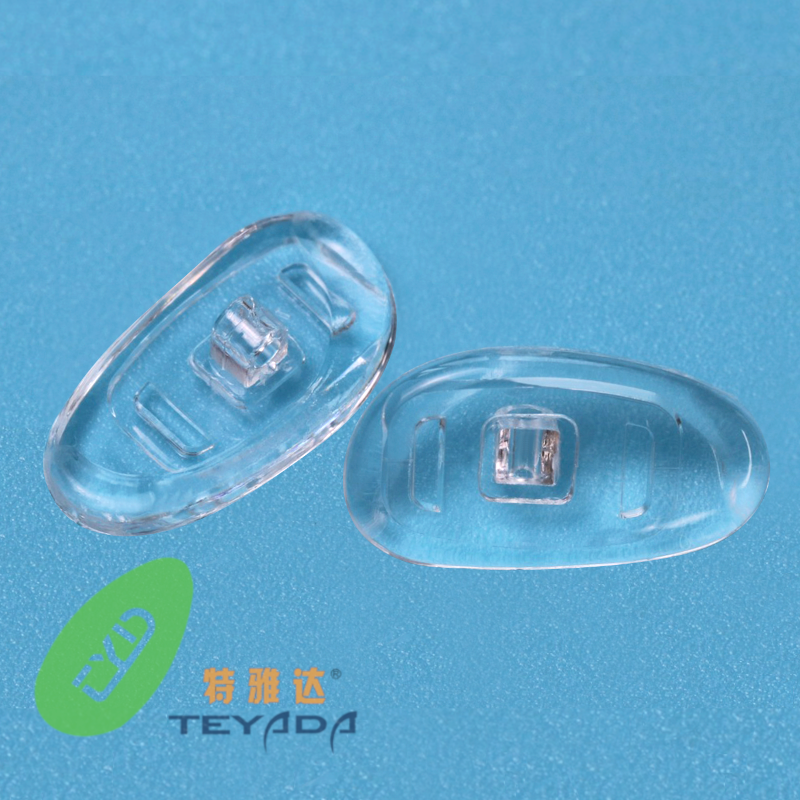 G-234 D-Shape 14mm Screw/Clip-ON Nose Pad