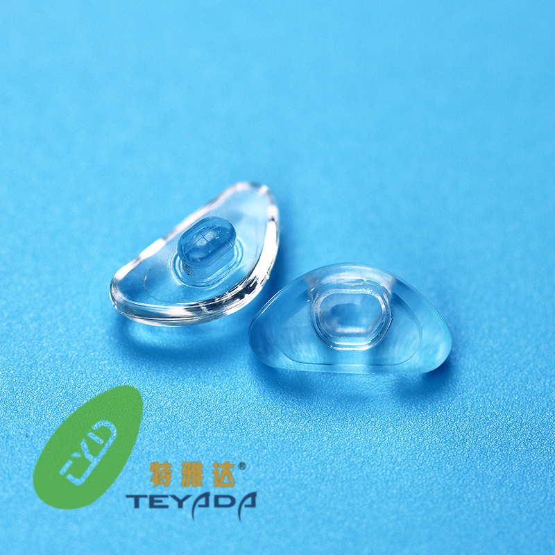 G-647 D-Shape 12.5mm Button-UP Nose Pad