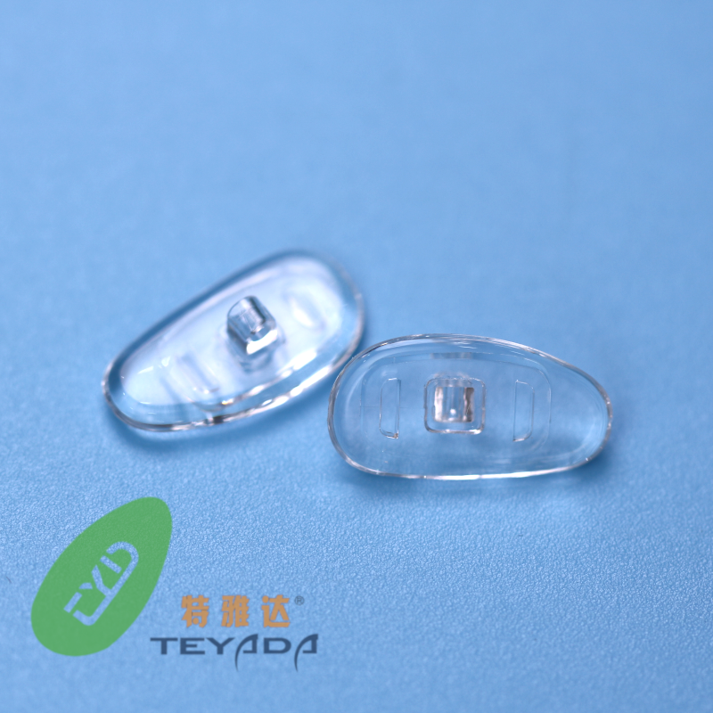 G-585 podkładka nosowa w kształcie litery D, 14,8 mm, typu śrubowego/przyczepnego (Screw/Clip-ON)