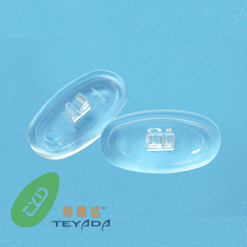 G-286 Oval 16.7mm Screw & Clip Dual Function Nose Pad