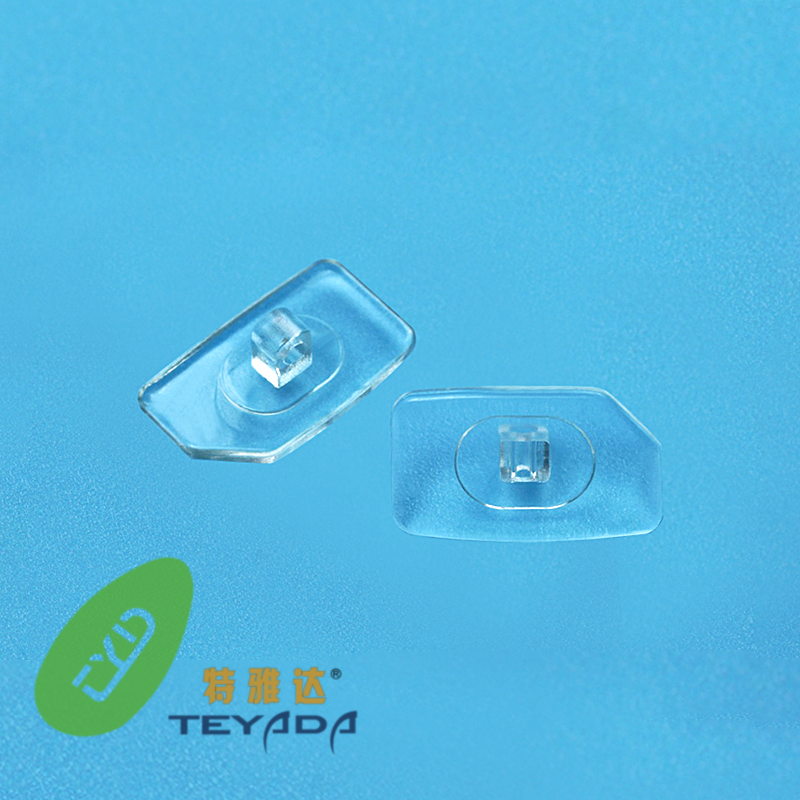 Y-329 Rectangle Screw/Clip-On Nose Pad