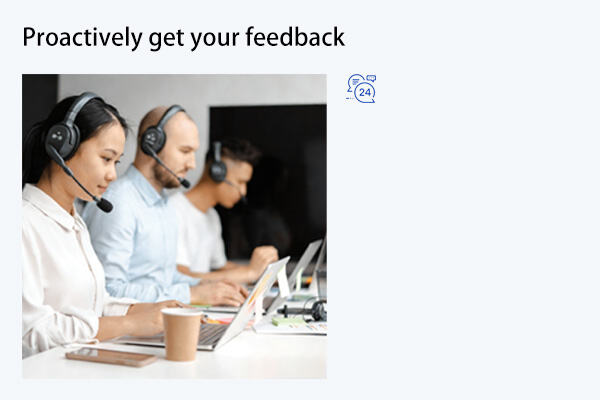 Obtener proactivamente sus comentarios a través de canales especializados de servicio al cliente, lo que permite una mejora continua y soluciones personalizadas.