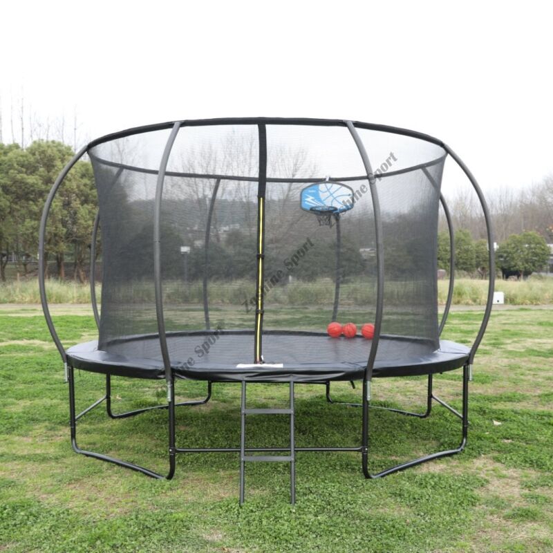 Zoshine Trampolin Luar Rumah Berkualiti Tinggi 10 Kaki dengan Jaring Keselamatan untuk Kanak-kanak & Dewasa