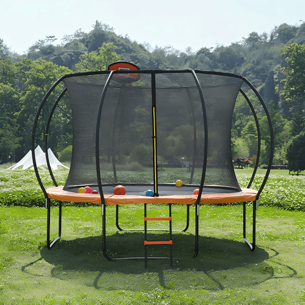 Round Trampoline hover