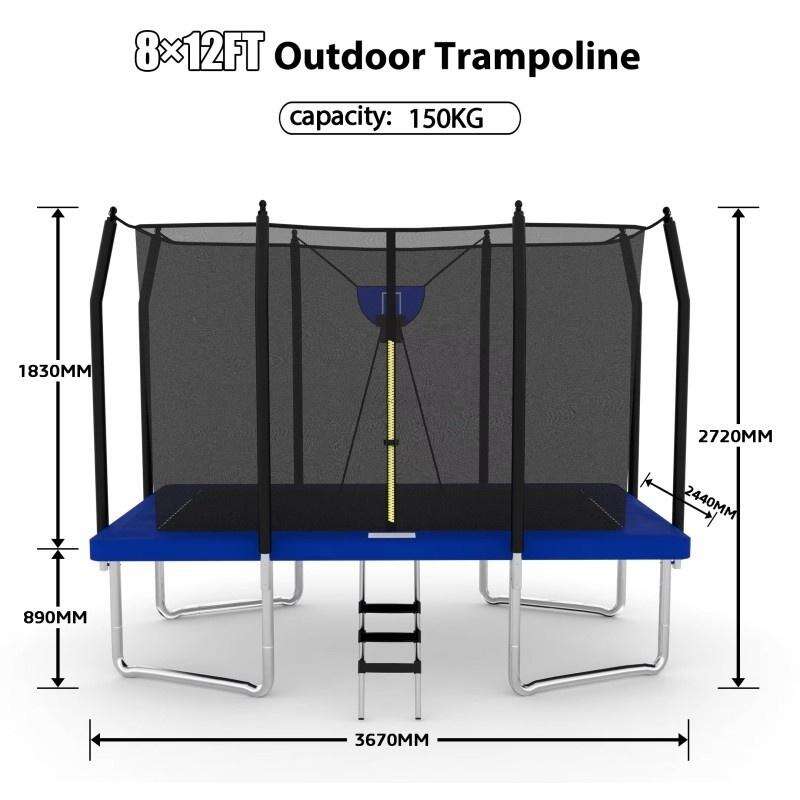 大きな本格的トランポリン Amazon | LEJUMP トランポリン 屋外 大型 10FT 305cm 12FT 366cm 大人
