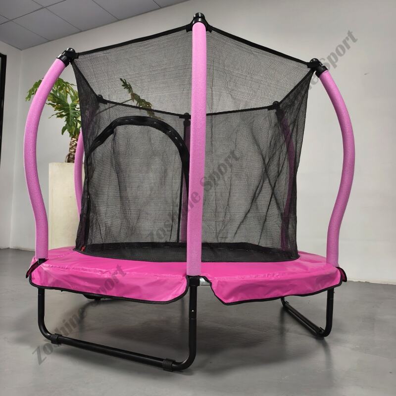 Zoshine-Klassisches-Mini-Trampolin für Kinder – Kinderspielzeug-Trampolin mit Sicherheitsnetz