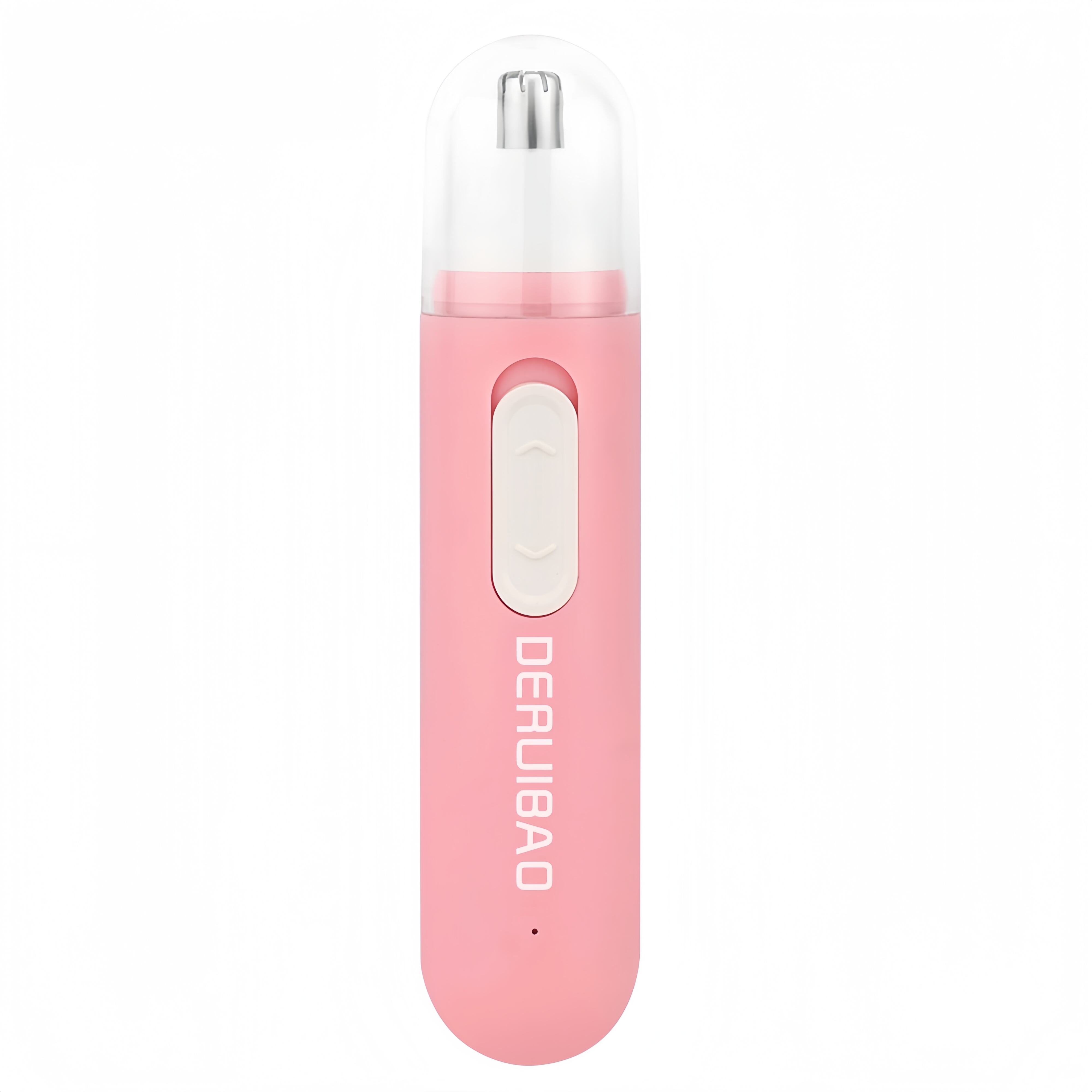AE-3802 Rechargeable Nose Hair Trimmer – 8000RPM High-Speed Dual Blade Stainless Steel Grooming Tool