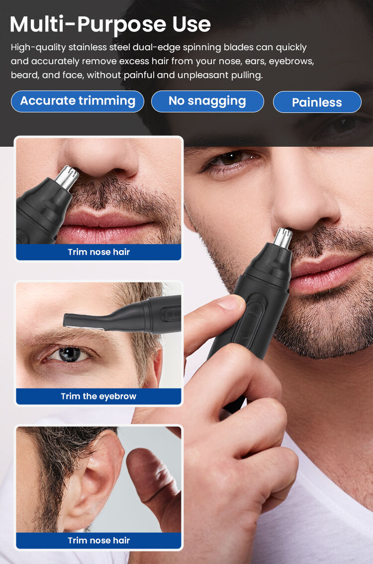 electric nose hair trimmer for men