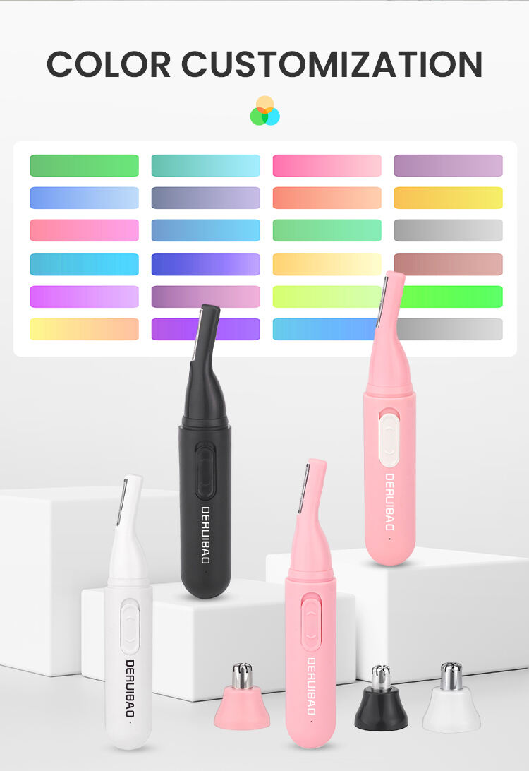 rechargeable nose hair trimmer for men