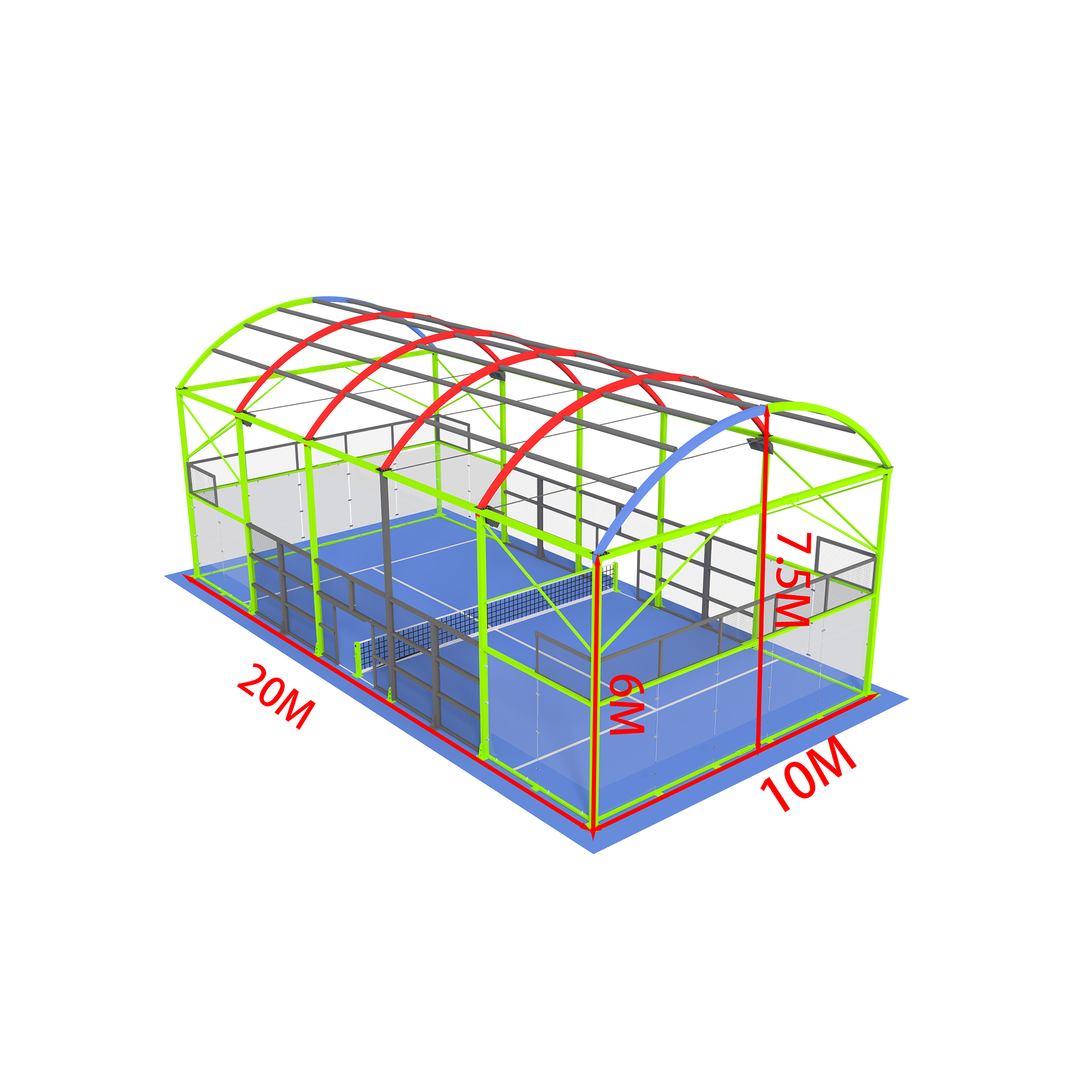 Transform Your Space with Fixed Padel Court Tents
