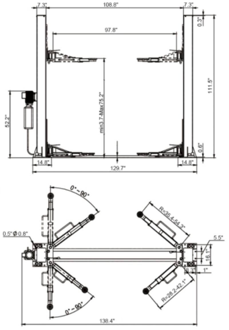 MANUAL TWO SIDE RELEASE  LIFT QJY4.0-D尺寸图英寸.jpg