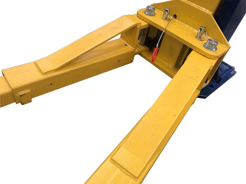clean floor two post lift with manual two side release QJY4.0-D1 arm.png