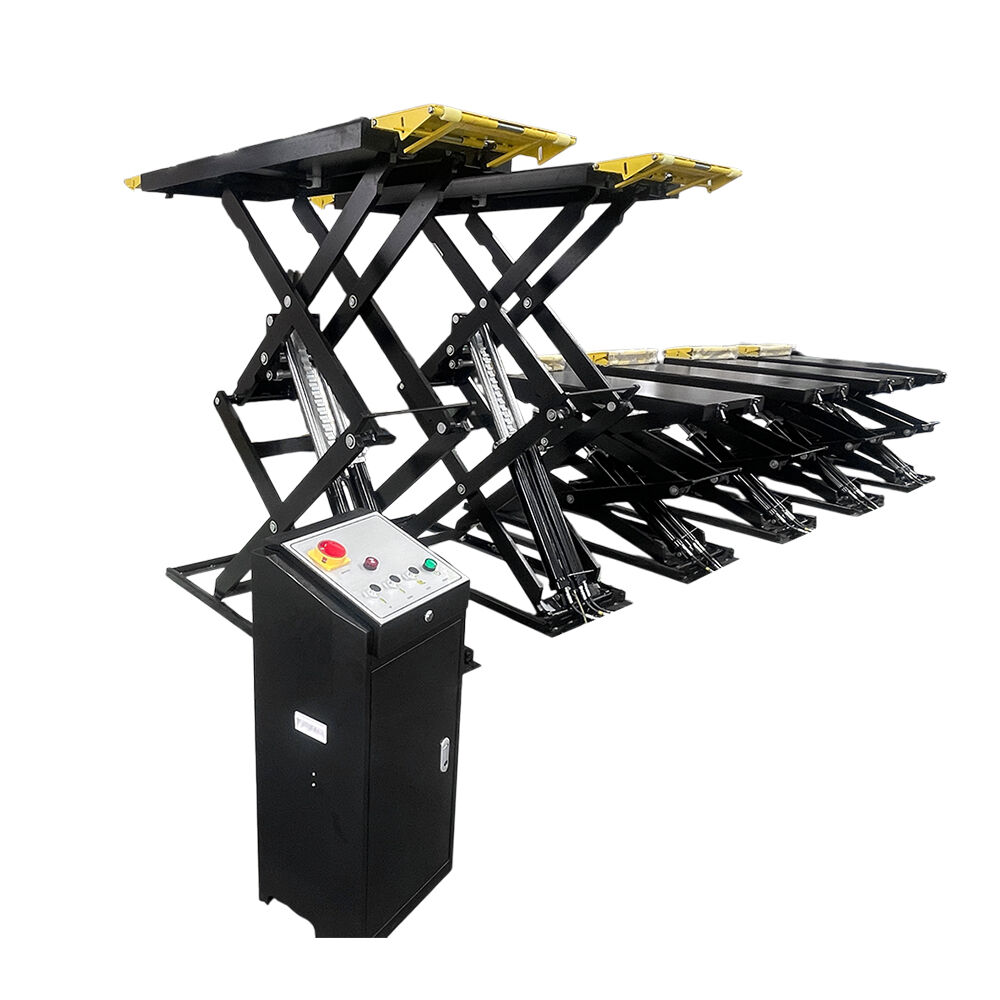MFC-100 Full Rise Sissor Lift Use with Air Compressor | Scissor Lift ...