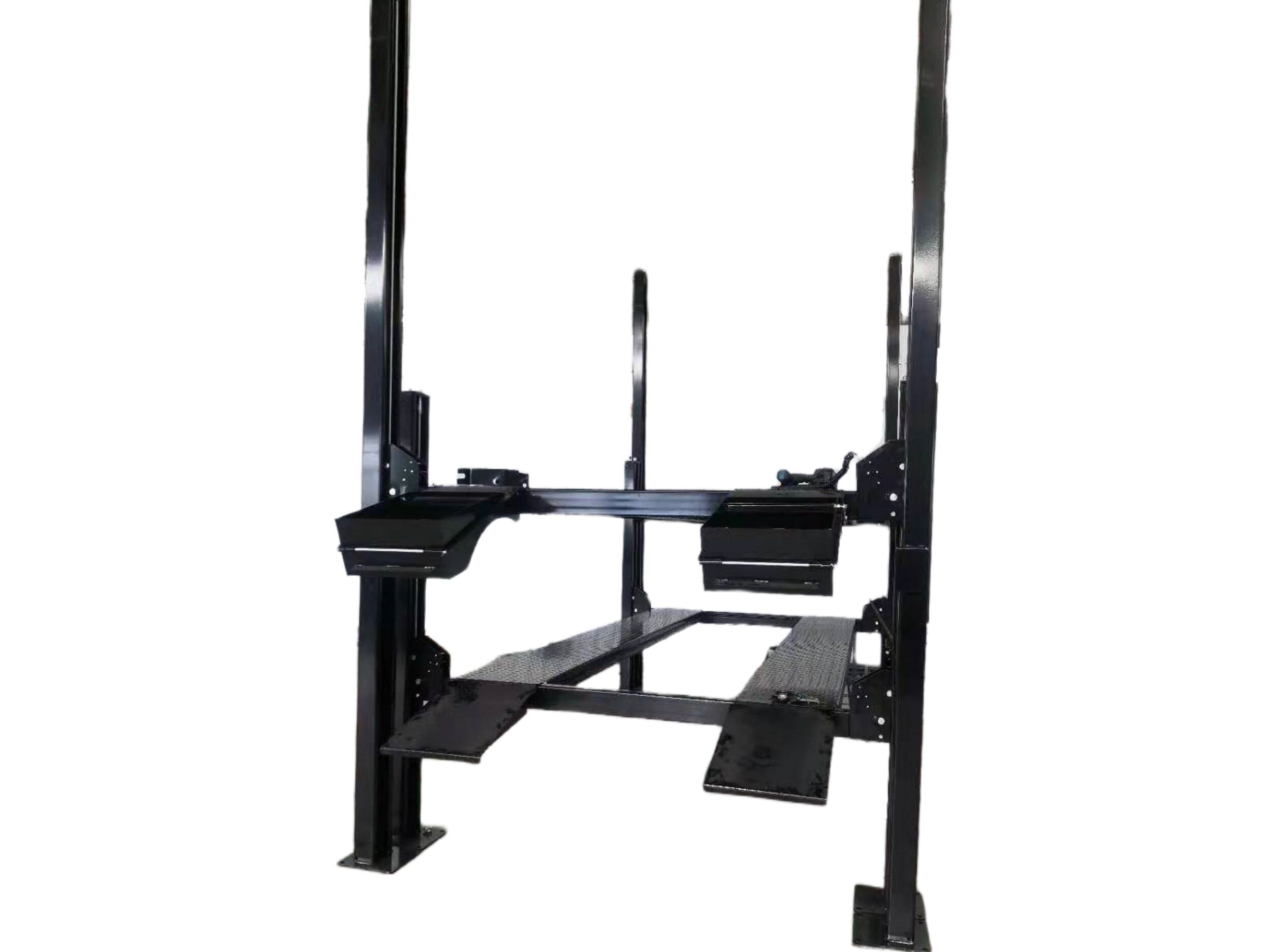 Electric Hydraulic Four-Post Triple Stacking Lift