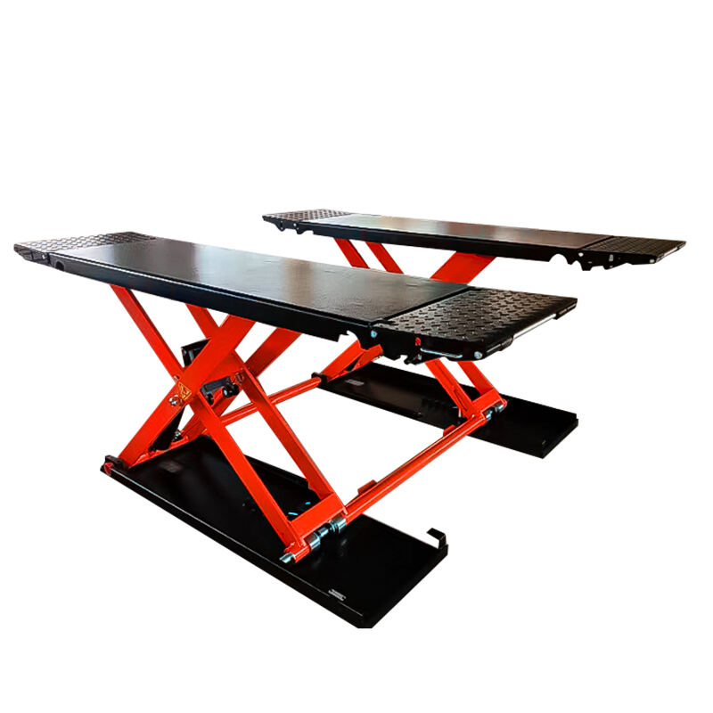 TP-S2E Professional Mid Rise Scissor Lift Garage Equipment