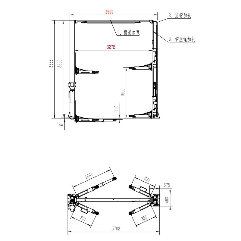 Customized Solution for Gantry Machine: Successfully Expanding Vehicle Entry Width to Meet Customer Inventory Needs