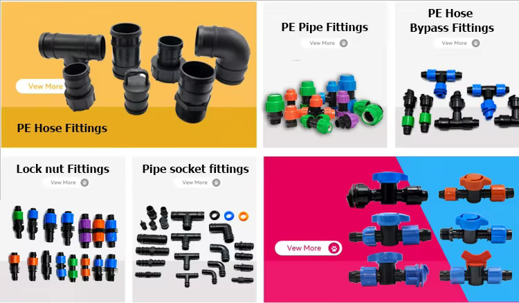 product new drip tapes fittings irrigation bypass valve coupling connector  factory direct wholesale for agricultural irrigation kit-2