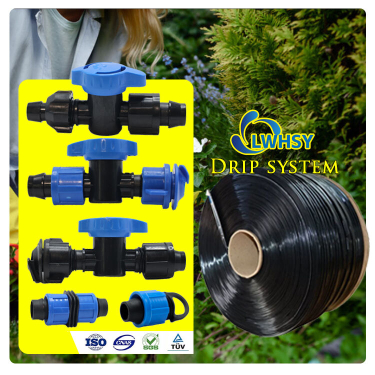 Капельное орошение лентой: подача воды и удобрений непосредственно к корням для быстрого роста корневой системы и высокой эффективности.