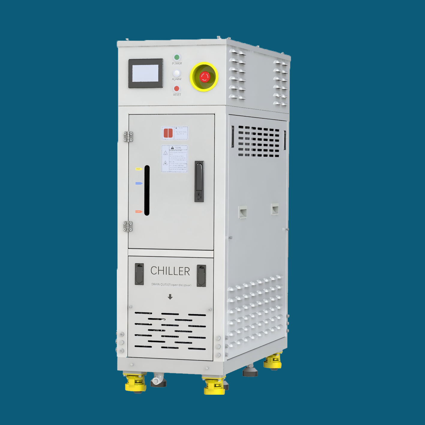 高精度な温度制御のための高効率シングルチャンネルプロセスチラー