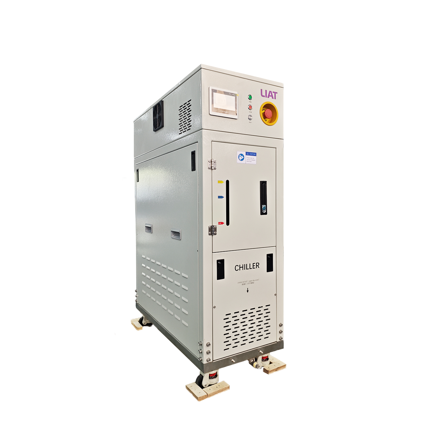 How do semiconductor temperature chillers handle varying temperature demands?