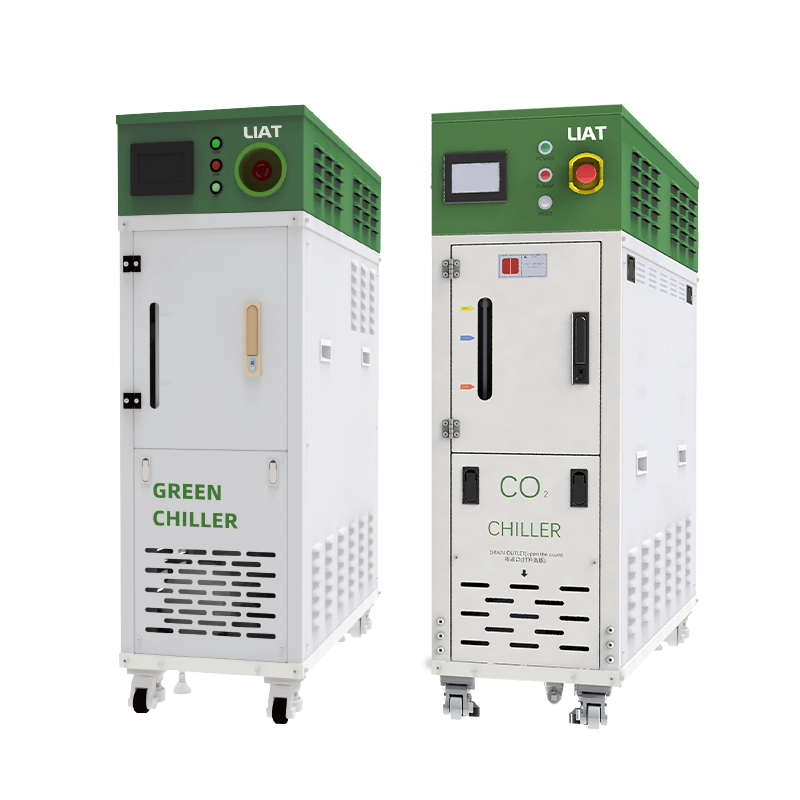 What makes high GWP sensitive semiconductor chillers suitable for advanced fabs?