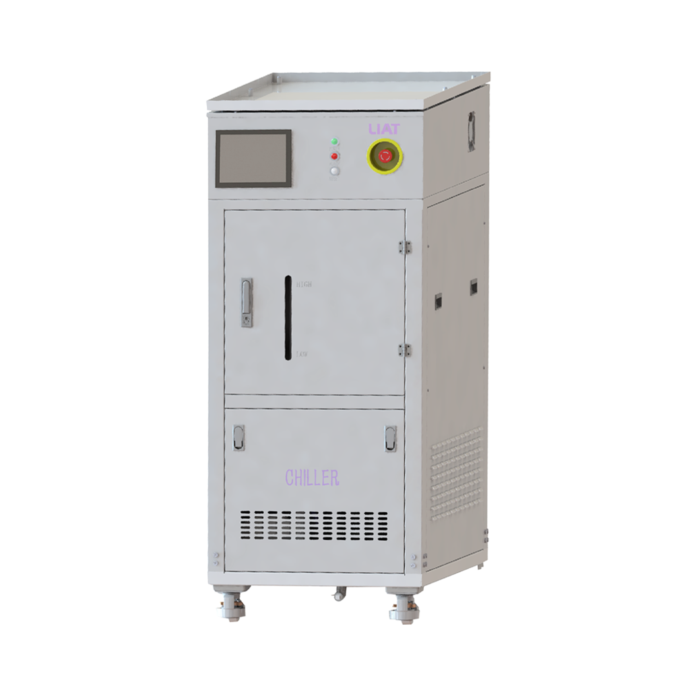 シングルチャンネルレーザーチラーで精度を向上