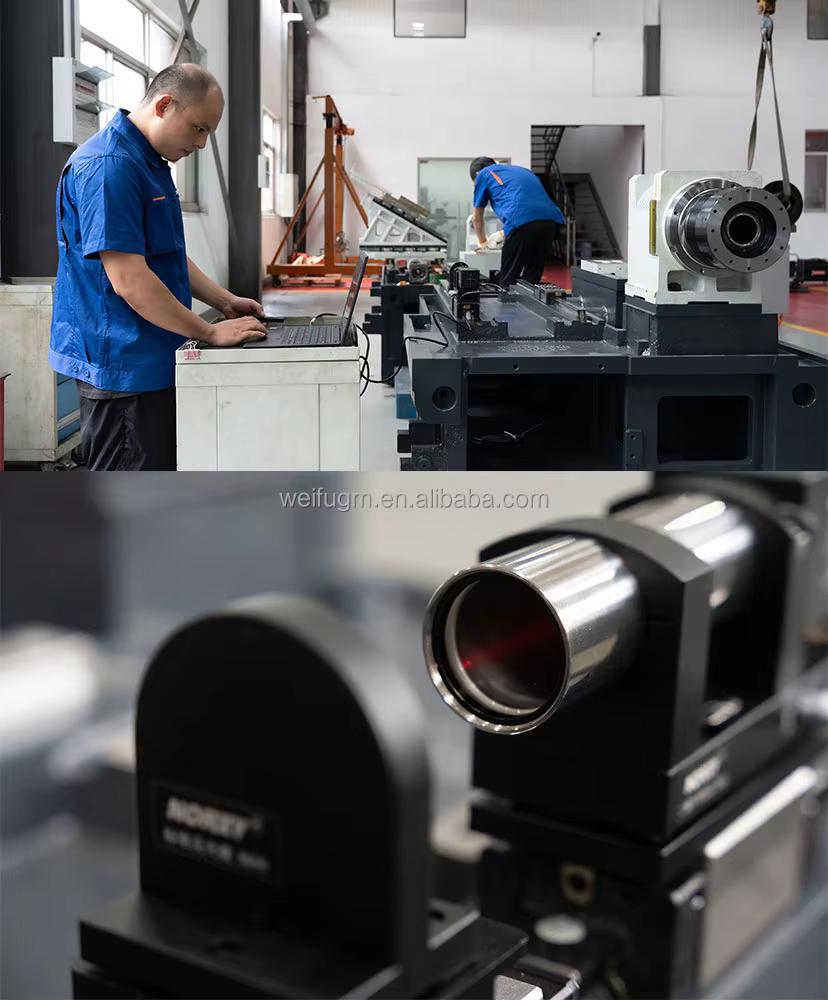 product ht300 wf nt200l slant bed design horizontal cnc lathe fanuc system single spindle automatic cnc turning machine-38