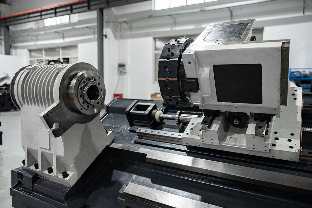CNC vertikal svarv med vertikal konstruktion: Kombinerar vertikal design med CNC-precision