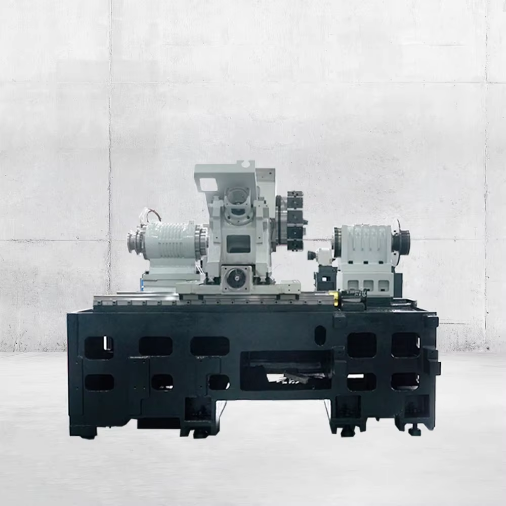 High Performance 4500rpm Weifu Processing Twin Spindle CNC Turning Center with Y-Axis Slant Bed Lathe Siemens Control System
