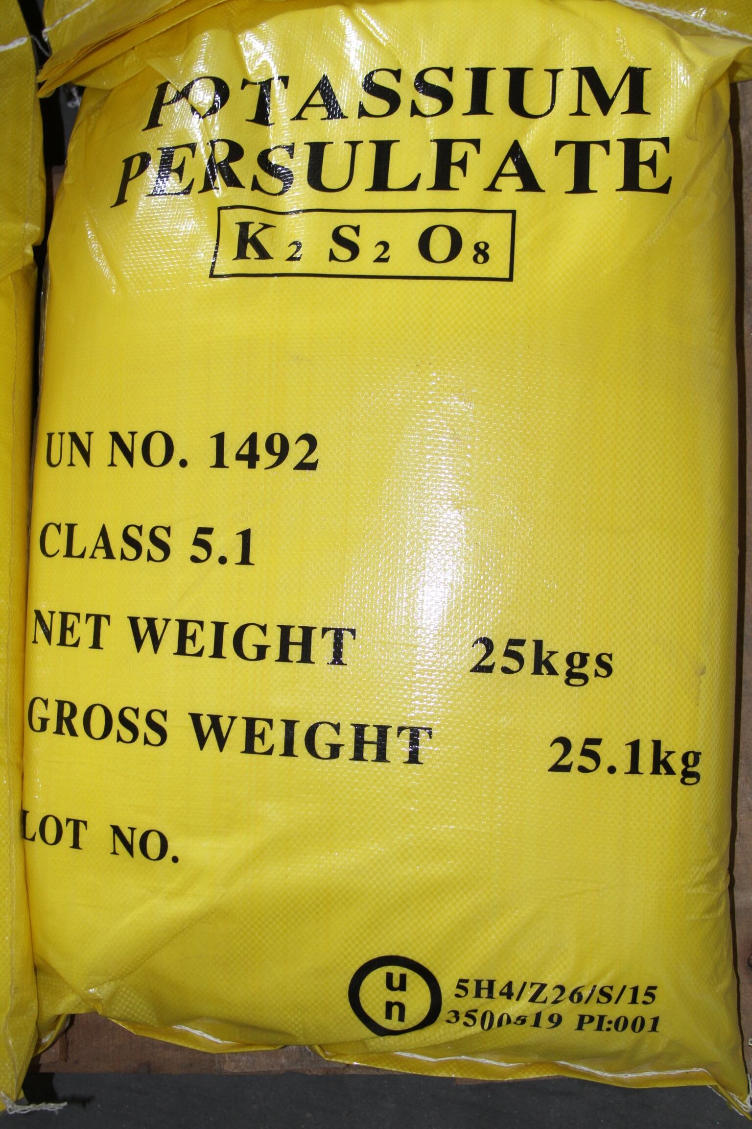 Potassium Persulfate Oxidizing Agent for Polymer Production