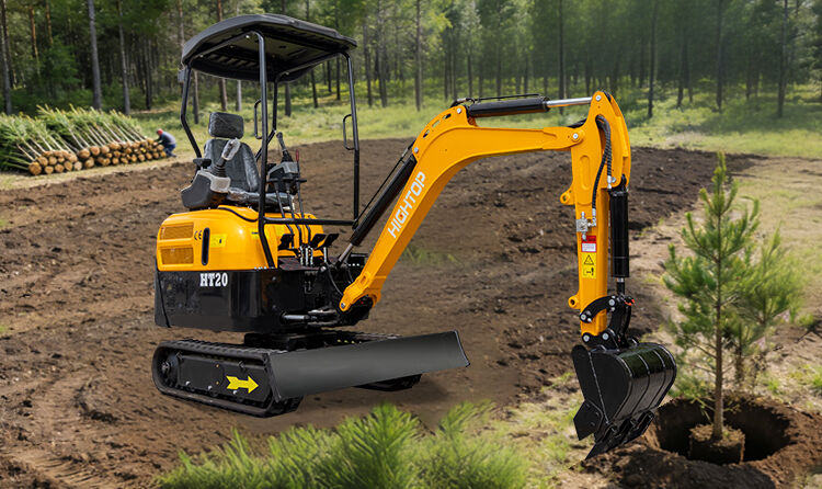 ht20 mini diesel tracked excavator -6