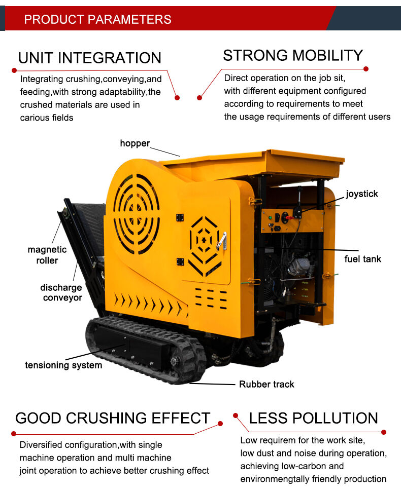HTJC430 Compact Track Crusher