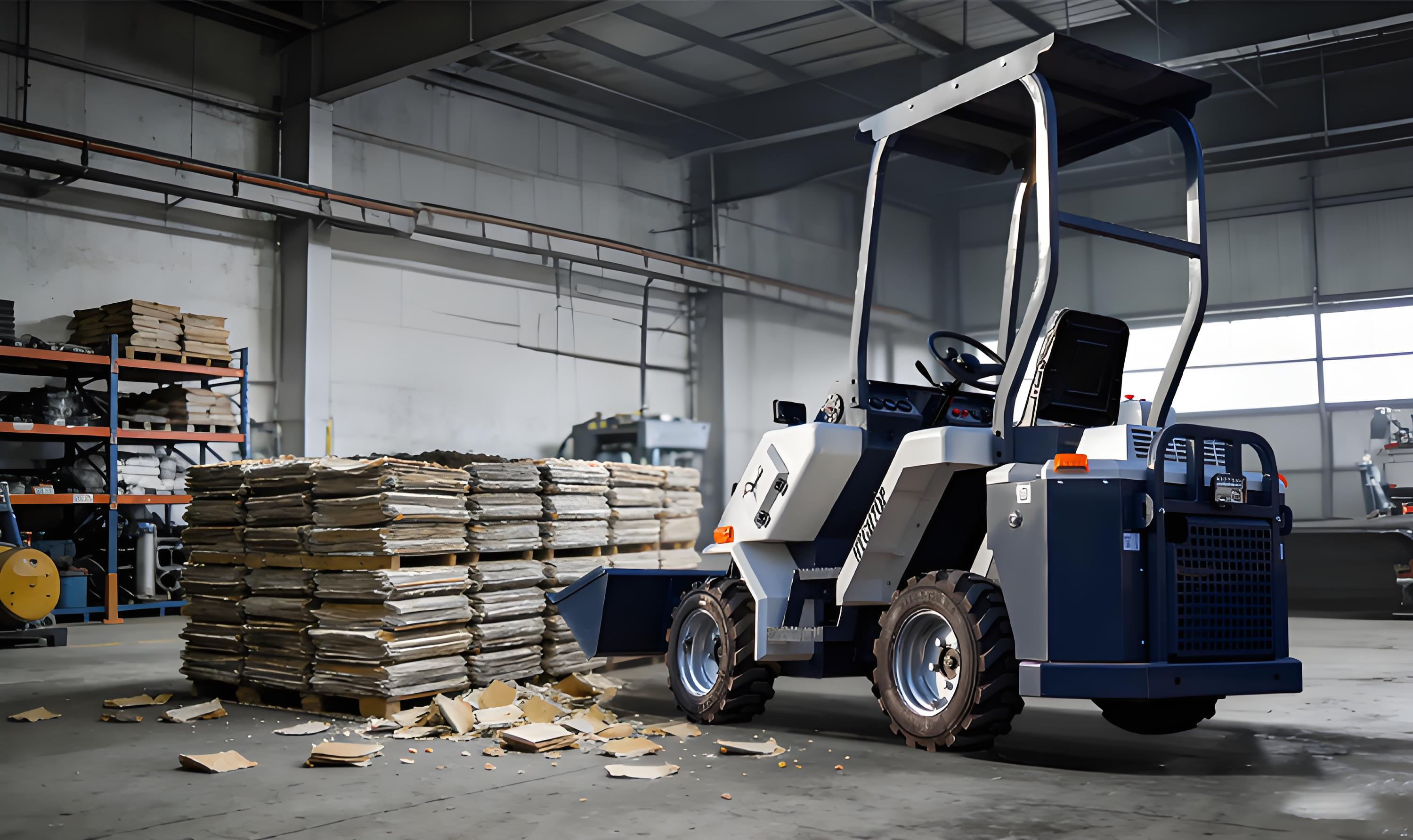 ht l28 mini wheeled loader with telescopic arm-4