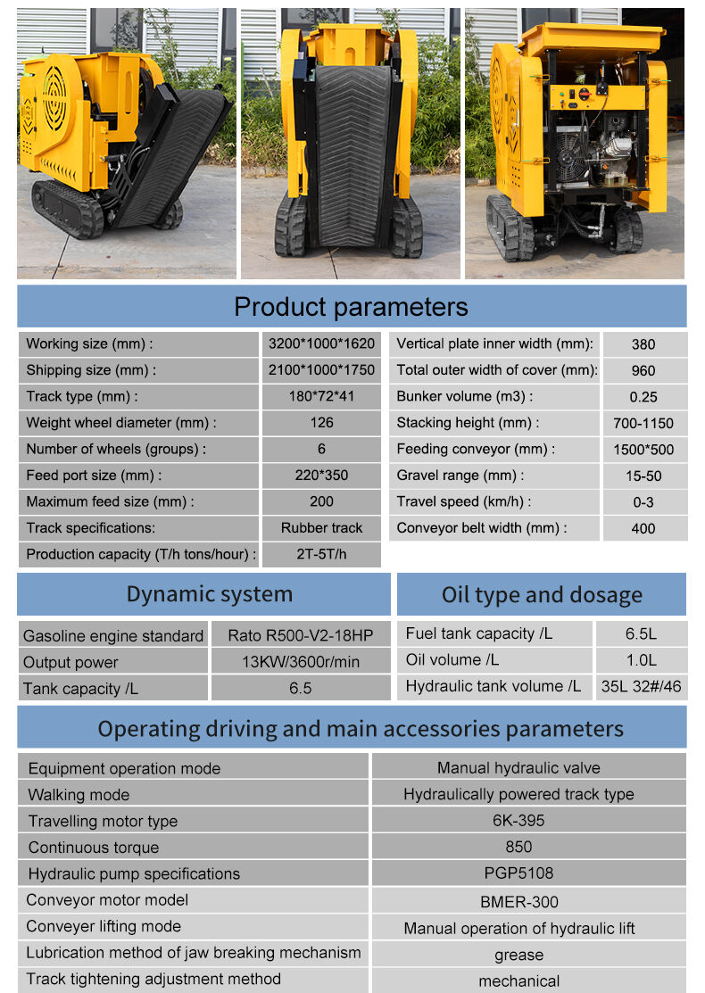 HTJC430 Compact Track Crusher