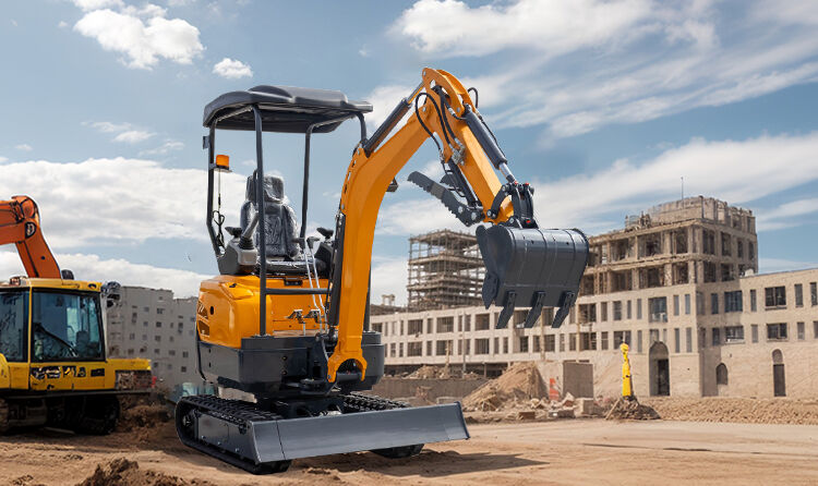 ht18 mini hydraulic tracked excavator-5