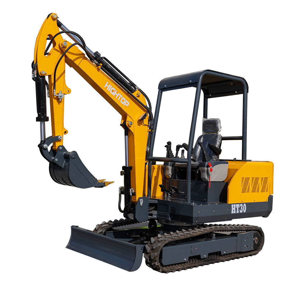HT30 Mini Excavator - Hightop Hydraulic Crawler Machine for Sale