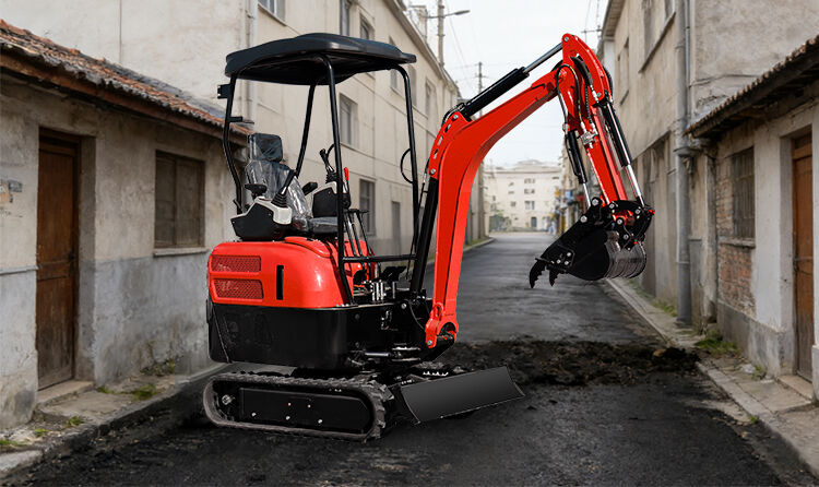 ht20 mini diesel tracked excavator -5