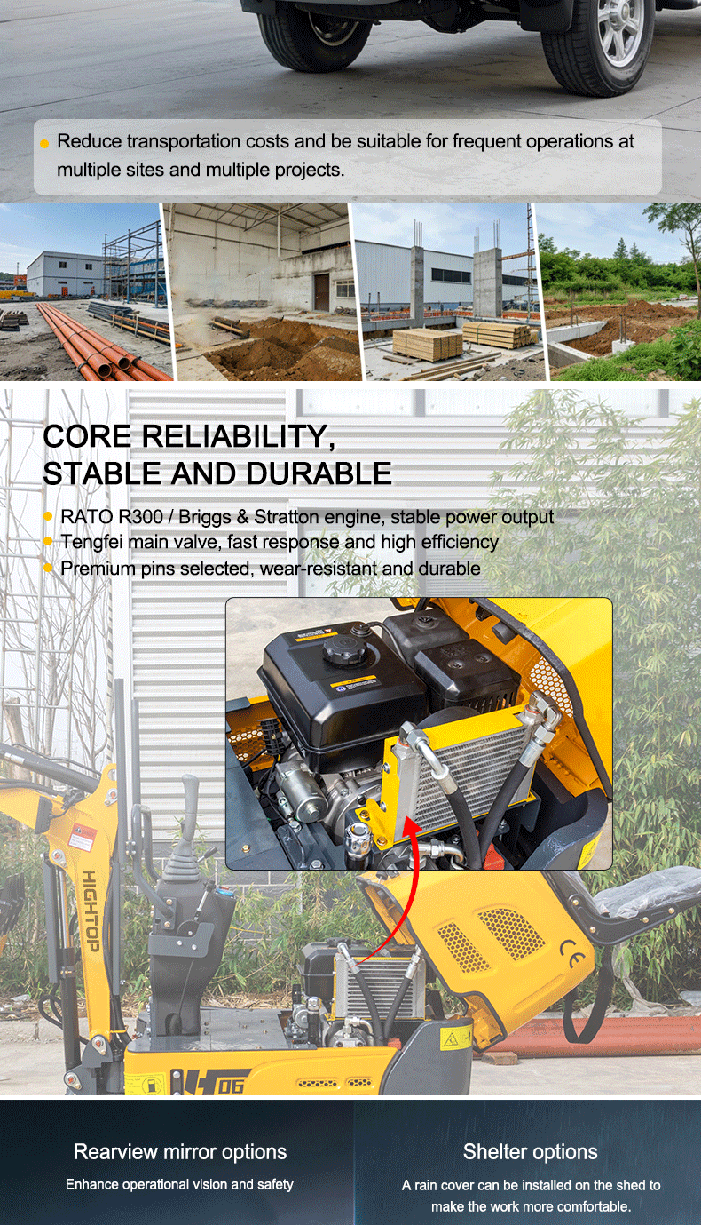 HT06 Mini Excavator