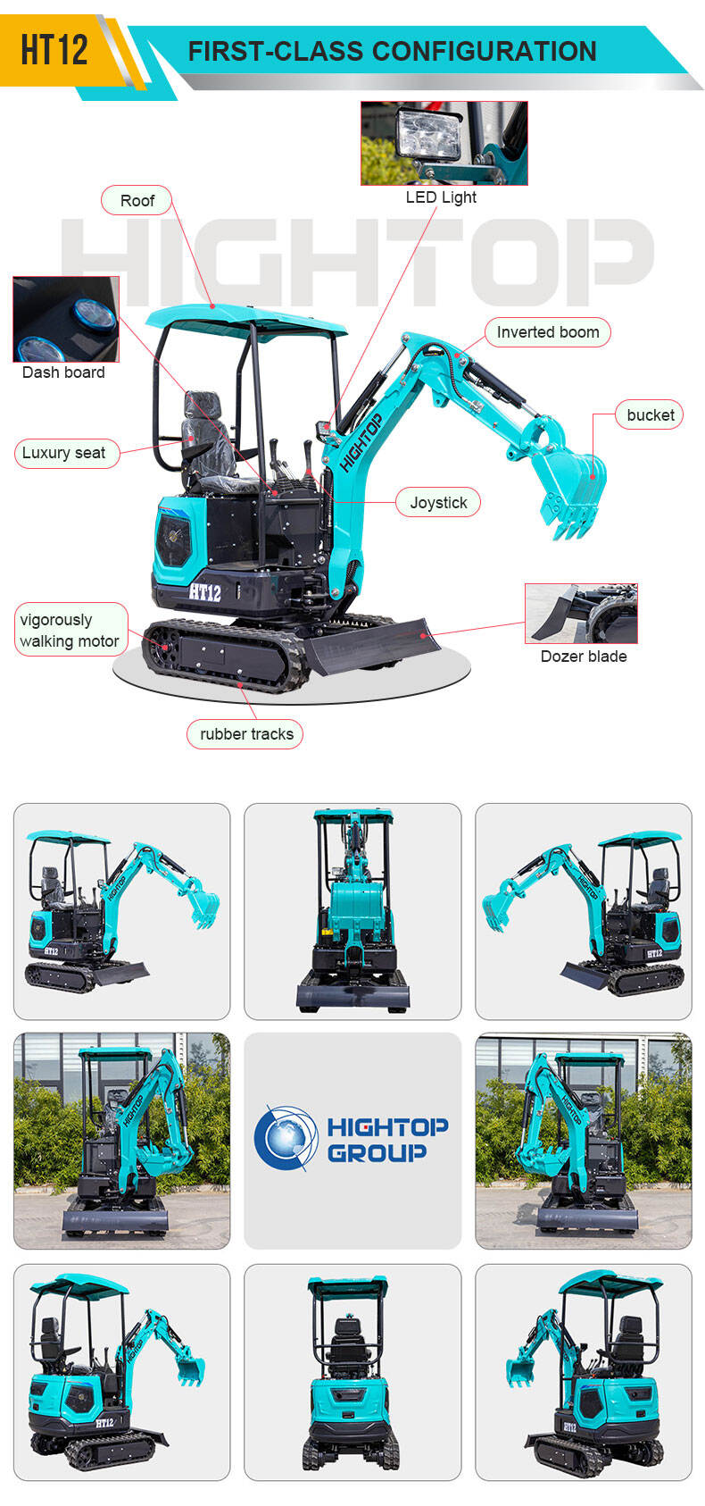 HT12 Mini Excavator