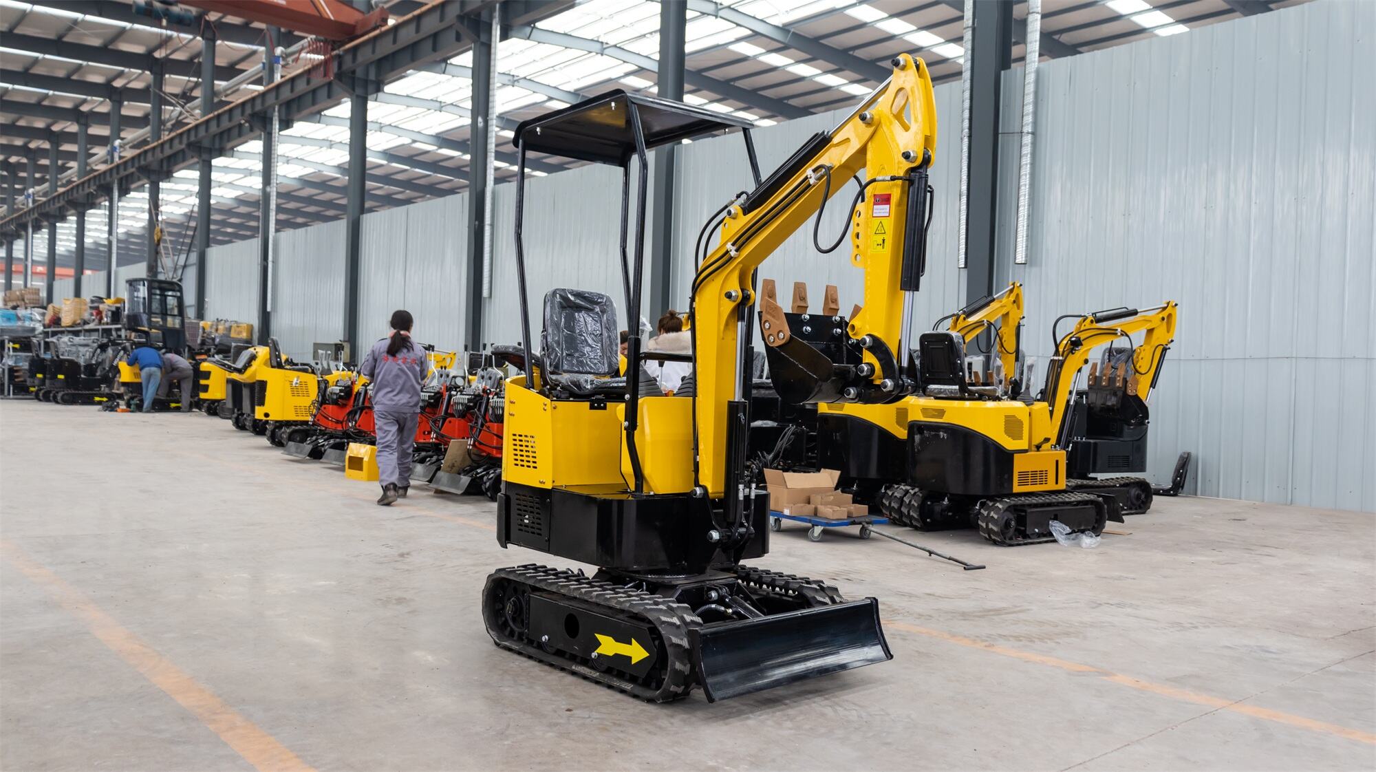 Hervorragende Manövrierfähigkeit für enge Räume