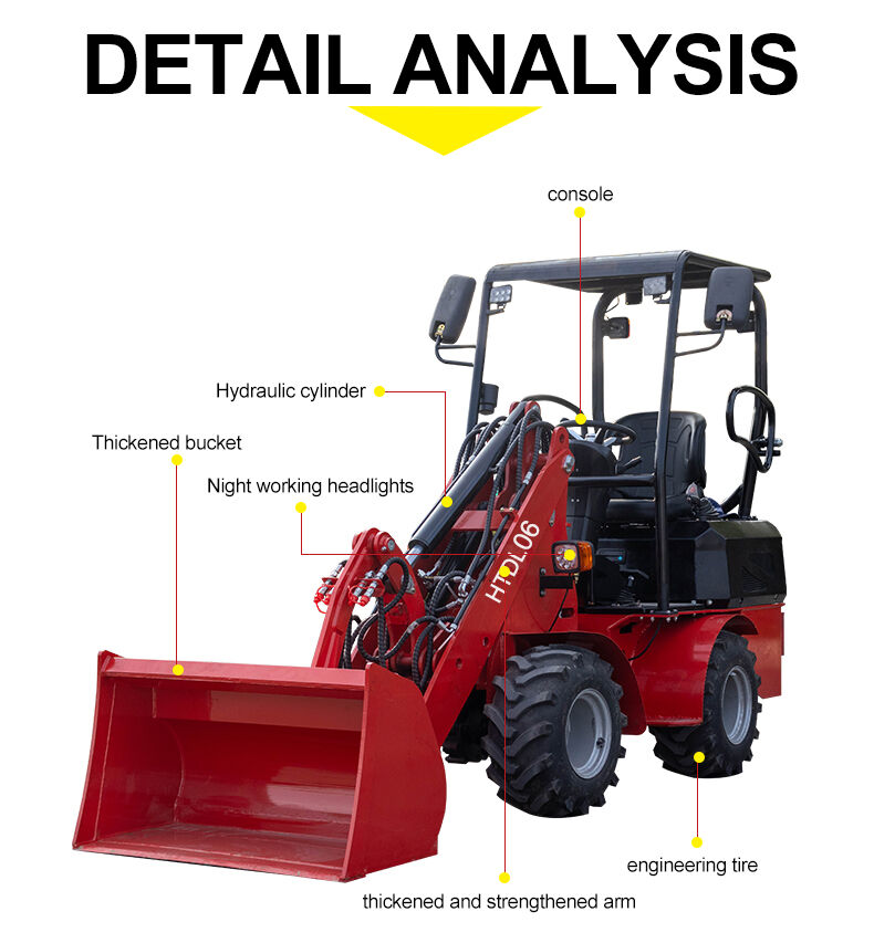 HTDL06 Wheel Electric Loader