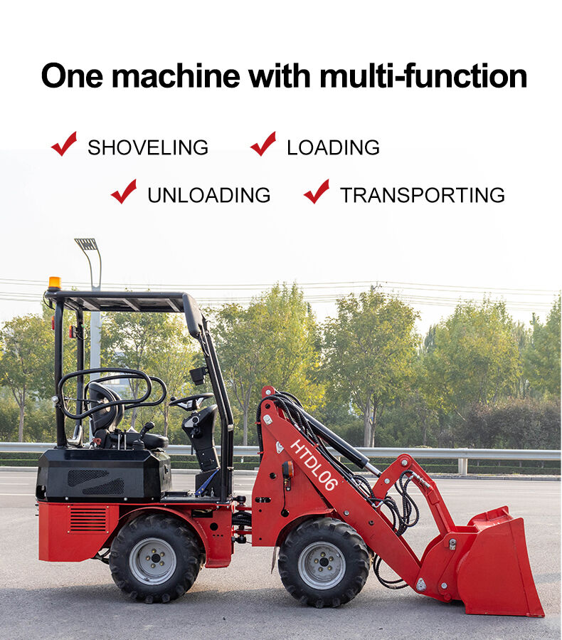 HTDL06 Wheel Electric Loader